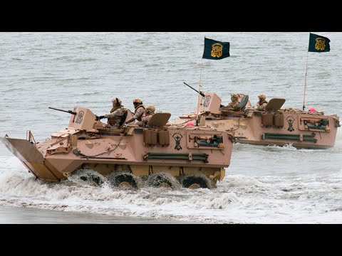 Die Landung der US-Marines in Peru während der größten Marineübung Lateinamerikas.