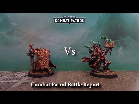 Chaos Space Marines vs Adeptus Custodes - Warhammer 40,000 Combat Patrol Battle Report