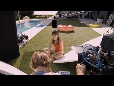 Making of Spot Piscinas DTP con Luna Fulgencio