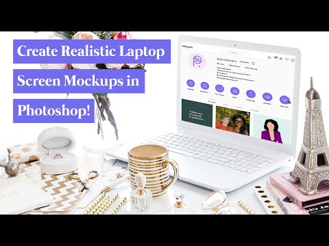 How to Create a Realistic Laptop Screen Mockup in Photoshop CC | Tutorial