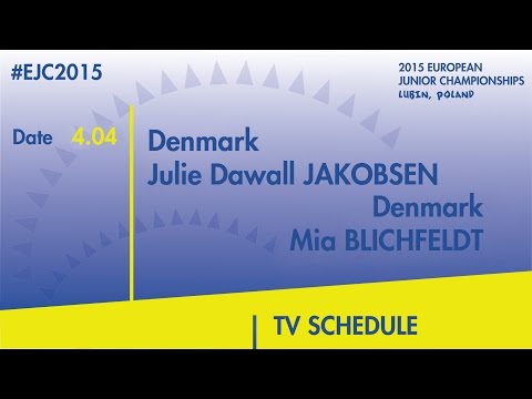 Final WS J.D.Jakobsen (DEN) VS. M.Blichfeldt (DEN) #EJC2015 Lubin, Poland