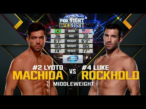 Luke Rockhold vs Lyoto machida FULL FIGHT No Copyright UFC