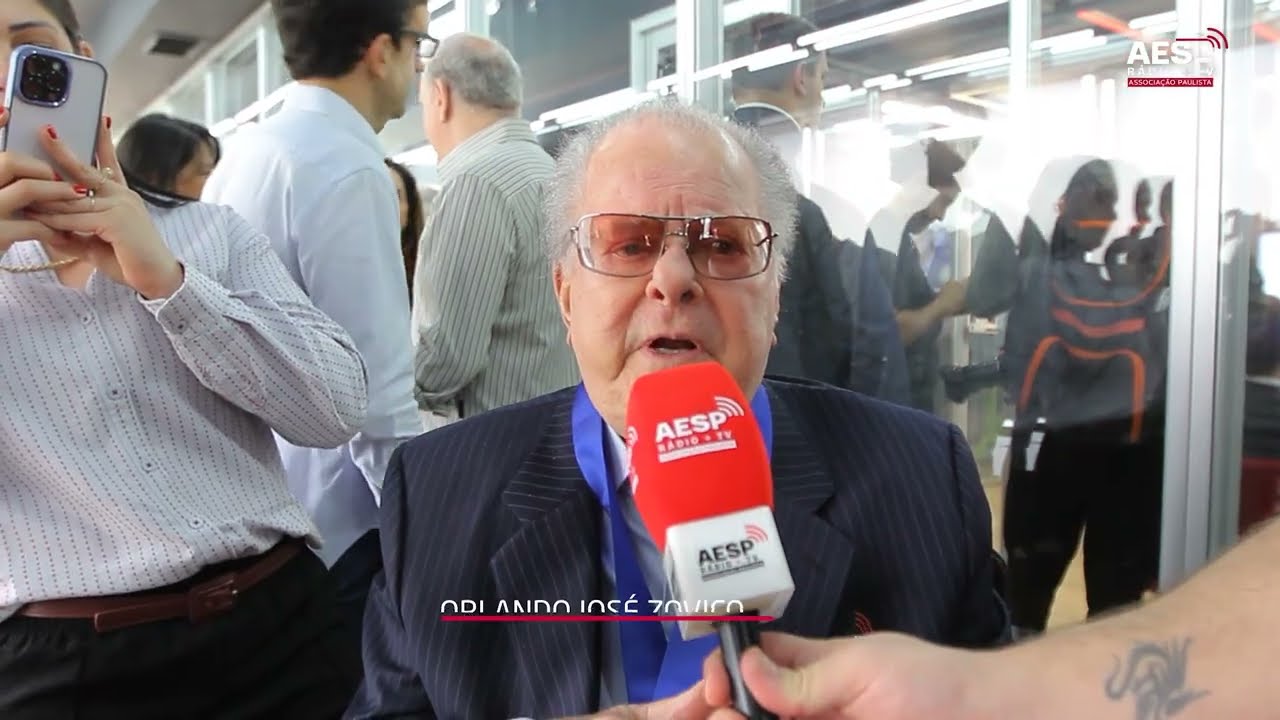 📣 ORLANDO ZOVICO fala um pouco do momento atual da AESP e da emoção em ser homenageado.