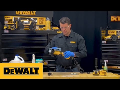 DEWALT® Product Guide - How To Clean Your Tools