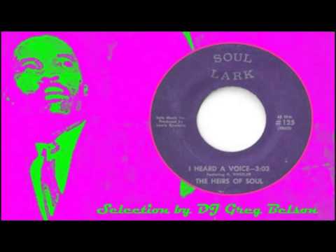 Gospel Sweet Soul 45 - The Heirs of Soul - 'I heard a voice'