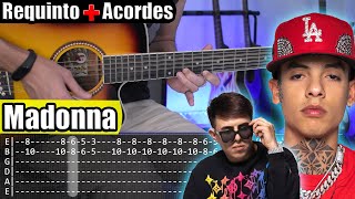 Madonna (YSL) - Natanael Cano x Oscar Maydon - Requinto + Acordes | TABS | Tutorial Guitarra