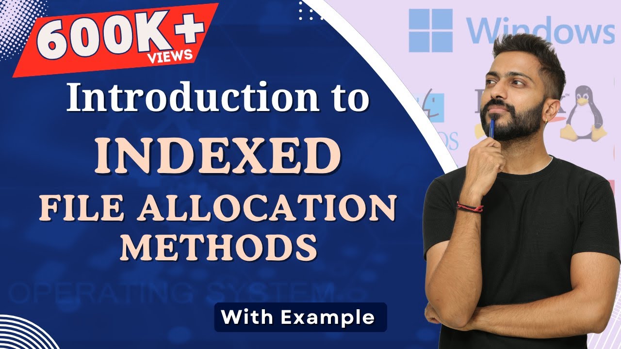 L-7.6: Indexed File Allocation in Operating System