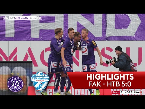 tipico Bundesliga, 16. Runde: FK Austria Wien - TSV Hartberg 5:0 (3:0)