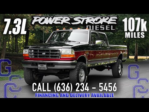 7.3 Powerstroke For Sale: 1997 Ford F-350 OBS 4x4 Diesel With Only 107k Miles