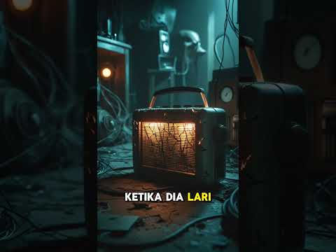 Radionya rusak… tapi dia tetap bicara.  #radiosetan #suaramisterius #rilo27 #shorts