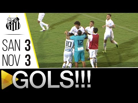 Novorizontino 3 x 3 Santos | GOLS | Paulistão (13/02/16)