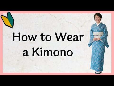 【How to wear Japanese Kimono】Kimono wearing class with Easy instructions, Also for beginners