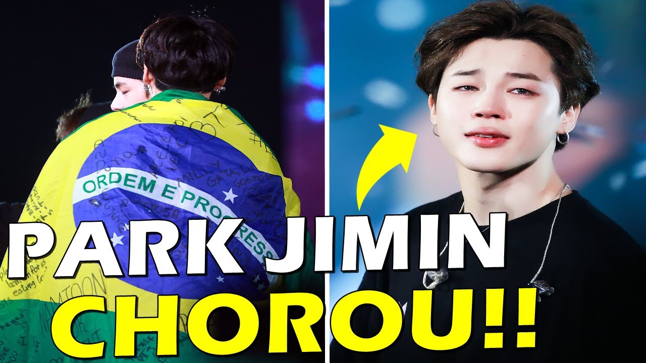 😭 O DIA EM QUE OS B-ARMYS FIZERAM O JIMIN CHORAR NO BRASIL!