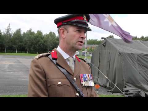 Full Operating Capability Parade at Chetwynd Barracks