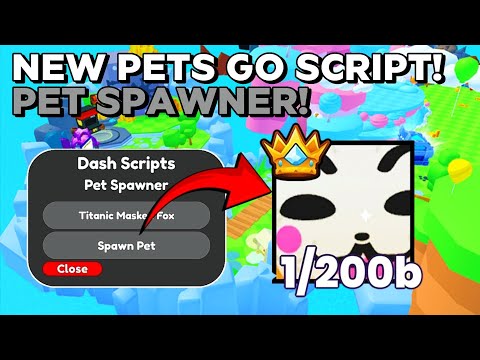 [NEW🕵️] Pets Go Script Pet Spawner 📜🔥 | Pastebin Link | Thieving Update🕵️ | Keyless Latest 2025