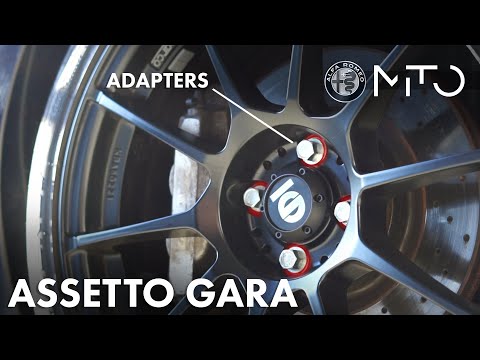 How to fit 4x100 SPARCO ASSETTO GARA's on a MiTo QV