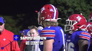 Sammy Brown - Jefferson 2024 LB RB Career Highlights