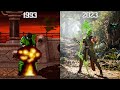 Reptile Invisibility Evolution Mortal Kombat 2 12 1993 2023 4K