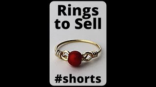 Rings to Make & Sell #shorts @Heather Boyd Wire