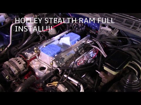 How To Install a Holley Stealth Ram - DIY