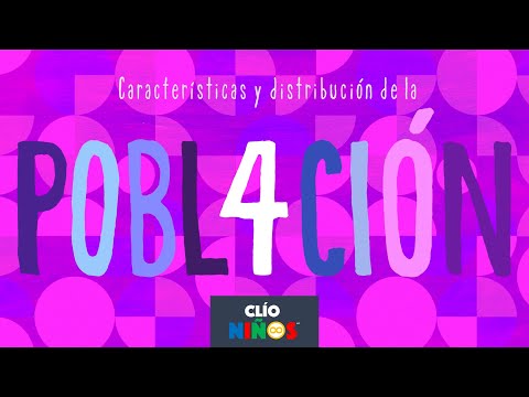 Características y distribución de la población