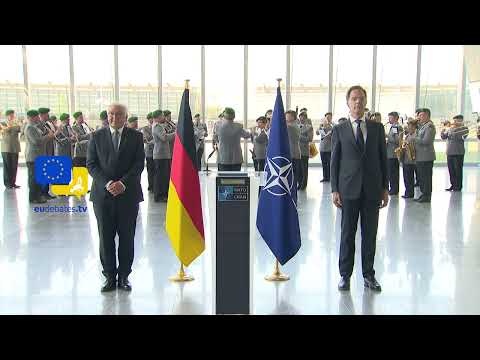 🇩🇪 A Moment of Pride: German Anthem Soars at NATO’s 70th Anniversary by Bundeswehr Band
