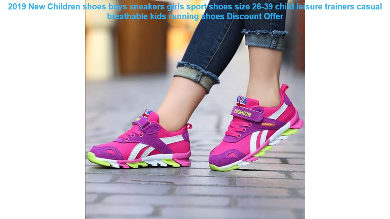 2019 New Children shoes boys sneakers girls sport shoes size 26-39 chi