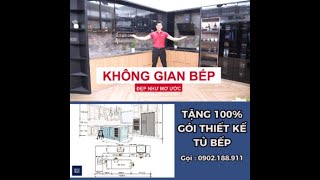 Tặng gói thiết kế tủ bếp đầy đủ 5 khu công năng hiện đại và chuẩn âu 2024 | Besthome