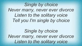Bangles - Single By Choice Lyrics_1