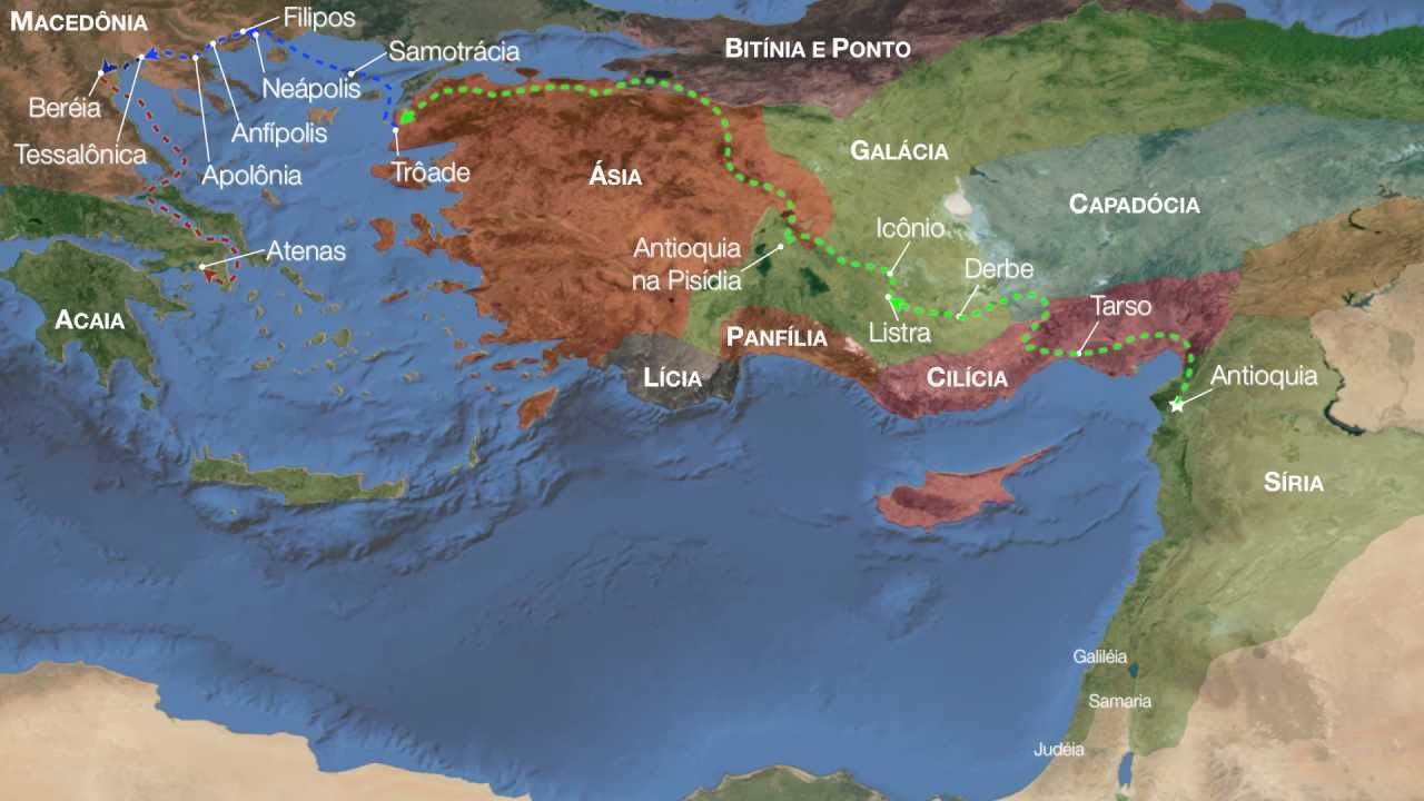 Livro 44 - Atos - 2a Viagem Missionária de Paulo