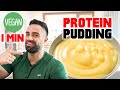1 Minute Protein Pudding | Vegan & Top Nährwerte (19g Protein)