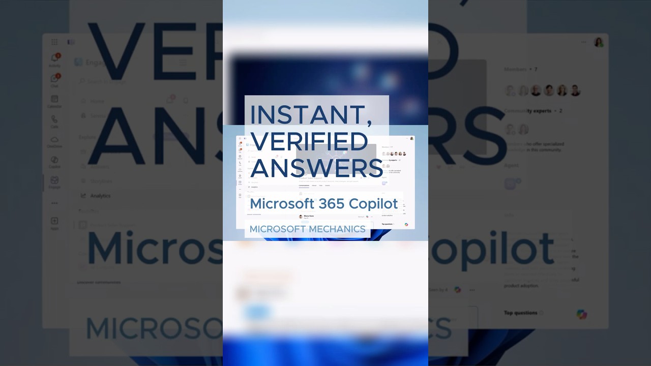 Scale support across communities. #CollabAgents#Microsoft365Copilot #AIProductivity #SharePoint