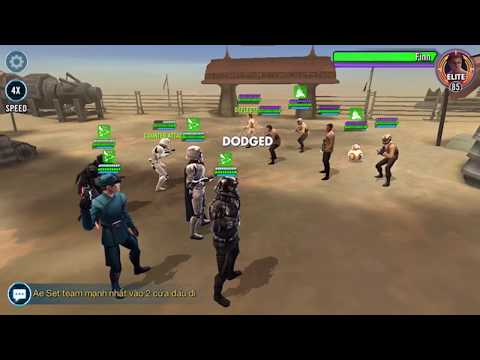 Star Wars galaxy of heroes - First Order Basic Training Event Hard Difficulty