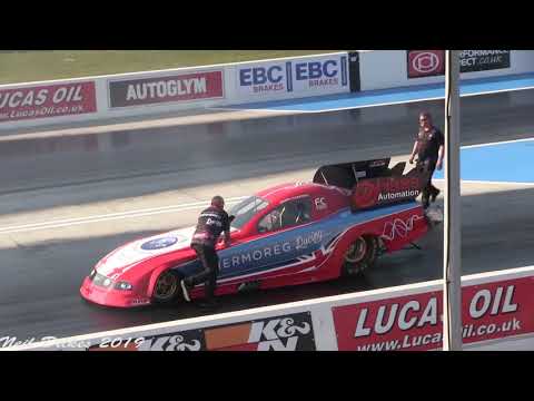 Santa Pod, Festival of Power. 2019. Funny Car Final.