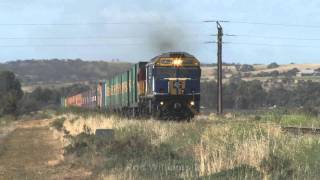 preview picture of video 'Patricks at Rocky River : Australian trains and railroads'