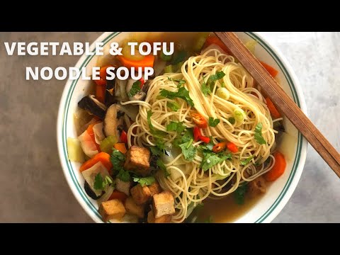 Vegetable & Tofu Noodle Soup