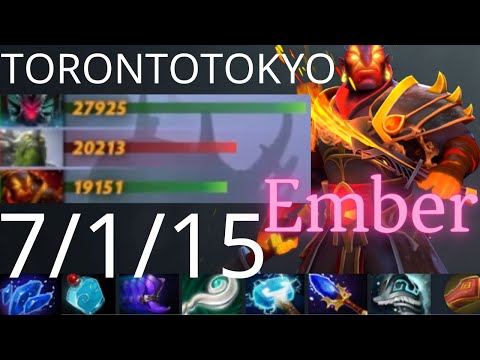 TORONTOTOKYO Ember Spirit vs Lycan, Kunkka, Tiny - TS vs PSG.LGD g5 Ti10 dota2