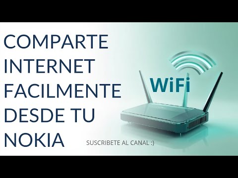 Como compartir internet desde dispositivos nokia android HOTSPOT
