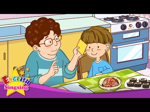 [Liking] Do you like cheese? Yes or No. - Easy Dialogue - English educational animation.