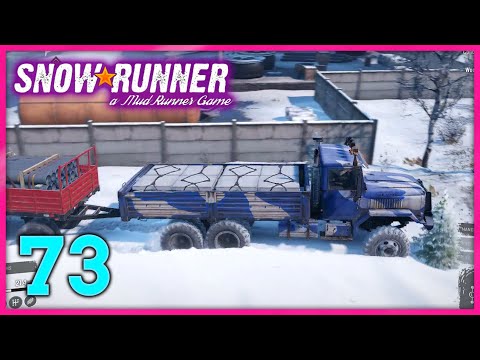 SnowRunner Gameplay Part 73 | Alaska / White Valley
