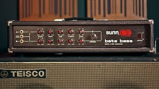 Video thumbnail for The loudest amp in the studio || Sunn Beta Bass by Trail Of Sound
