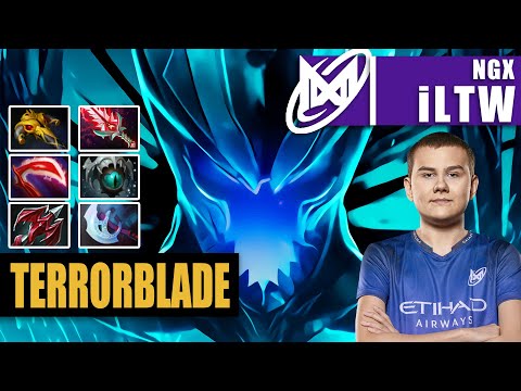 Terrorblade Safelane | NGX.iLTW | NEW META 16 KILLS TB BLOODTHORN BUILD | 7.31b Gameplay Highlights
