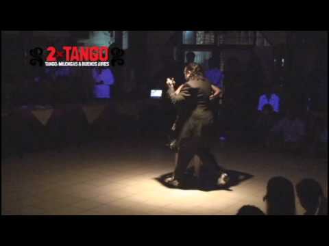  Juana Sepulveda  and  Mariano Frumboli  are  dancing  to  the  tango  "  Milonguita  "