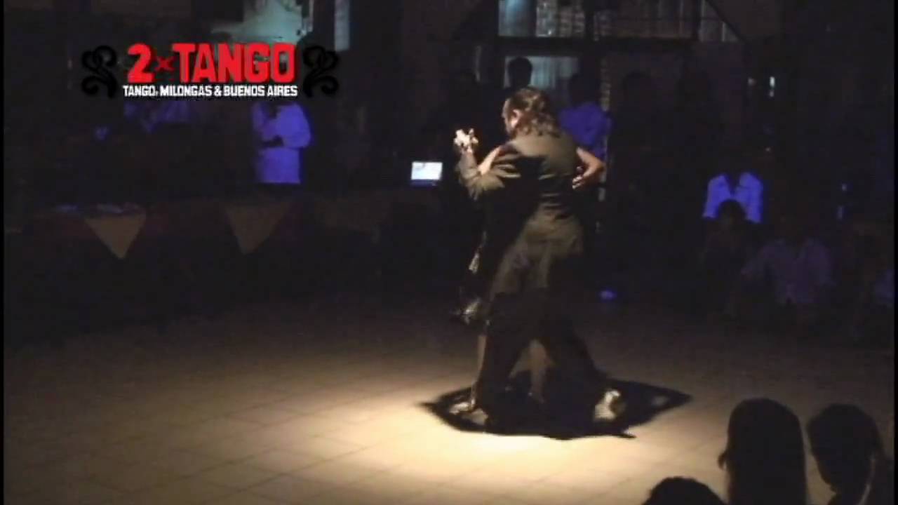 Mariano Chicho Frumboli y Juana Sepulveda en Milonga 10 jun 09