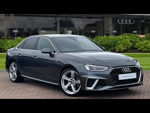 Approved Used - Audi A4 Saloon S Line 35 TFSI S-Tronic at Stafford Audi