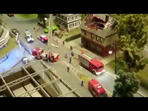 Makieta Borówiec - miasto