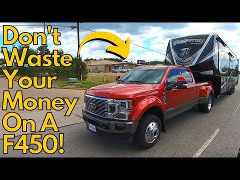Don't Waste Your Money On A F450!  What Truck Is Best For Pulling An RV! Fulltime RV Living!