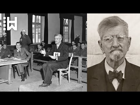 Deserved Execution of Nazi Doctor Claus Schilling - Dachau Concentration camp - WW2