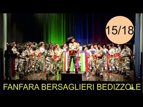 15 CANINE MARCH Fanfara Bersaglieri Concert of Bedizzole in Guidizzolo