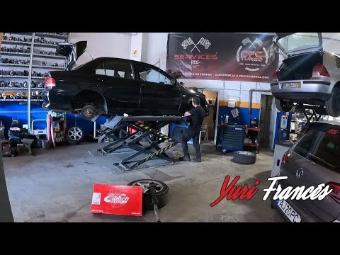 LOW! - I went to DFC TURBO to lower my EVO. Now that's more like it... a slammed Evo 8.